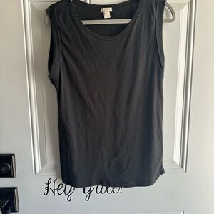 J Crew black Sleeveless Top
